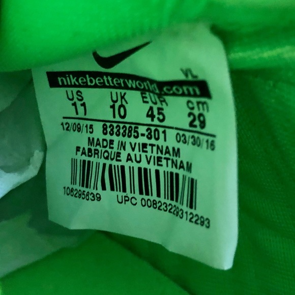 NIKE Vapor Untouchable Football Cleats 833385-301 - Picture 7 of 7